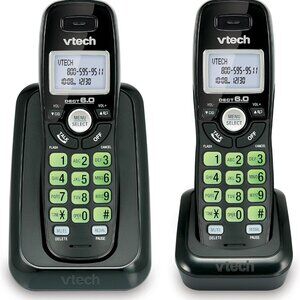 New Vtech Dect 6.0 2-Handset Cordless Phone System with Caller ID